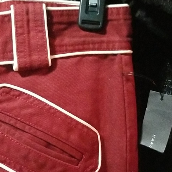 Marc Jacobs RN 103927 size 6 burgundy pants - Picture 3 of 14